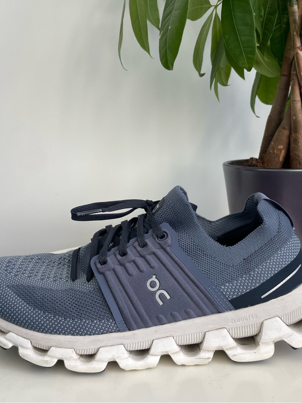 Women Size 9 On Cloudswift 3 Denim Midnight Blue Running Shoes